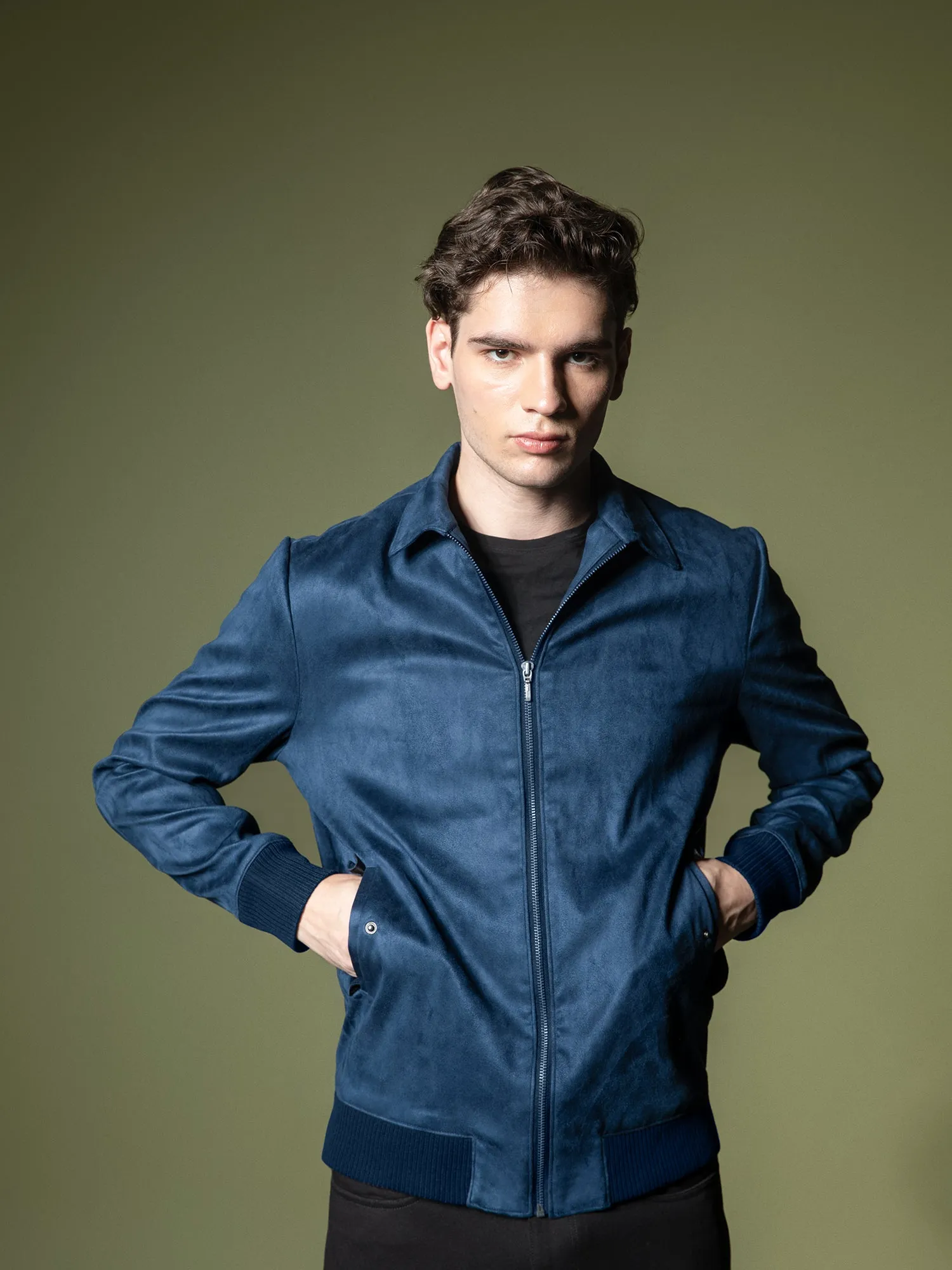 Suede Bomber