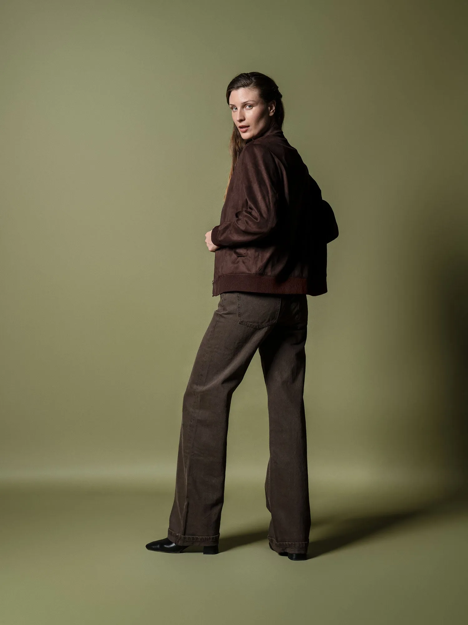 Suede Bomber