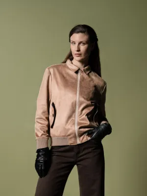 Suede Bomber