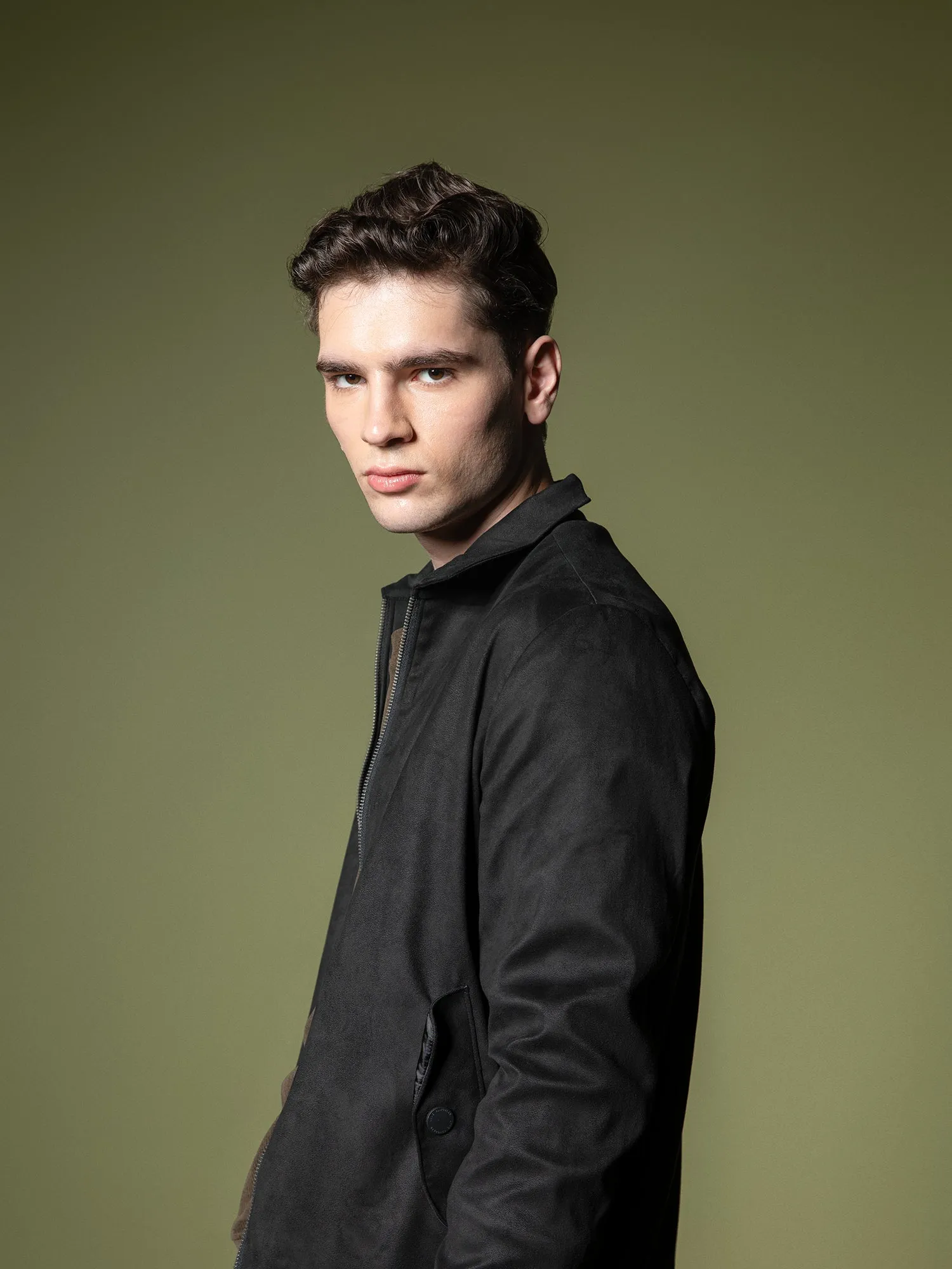 Suede Bomber