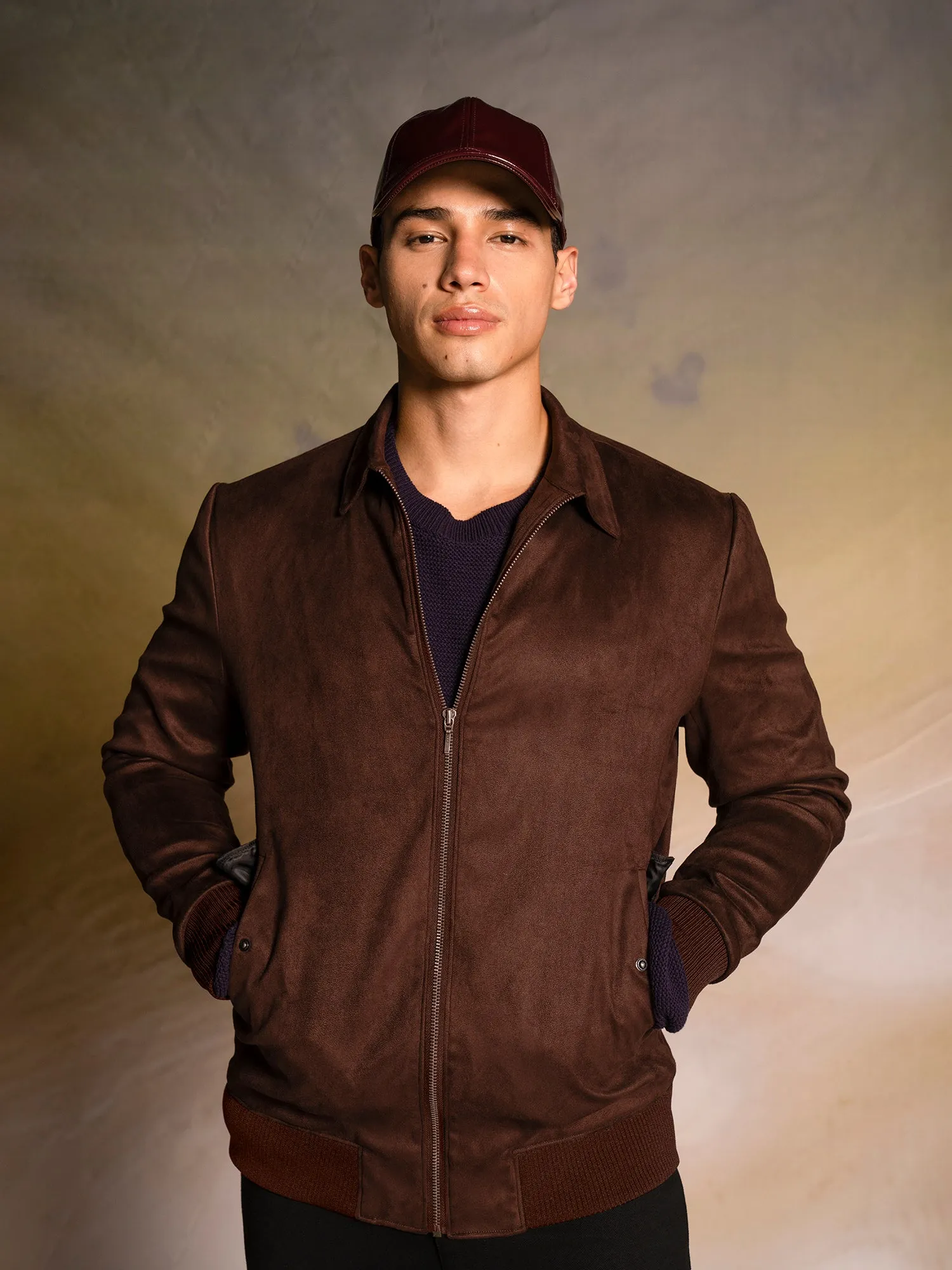 Suede Bomber