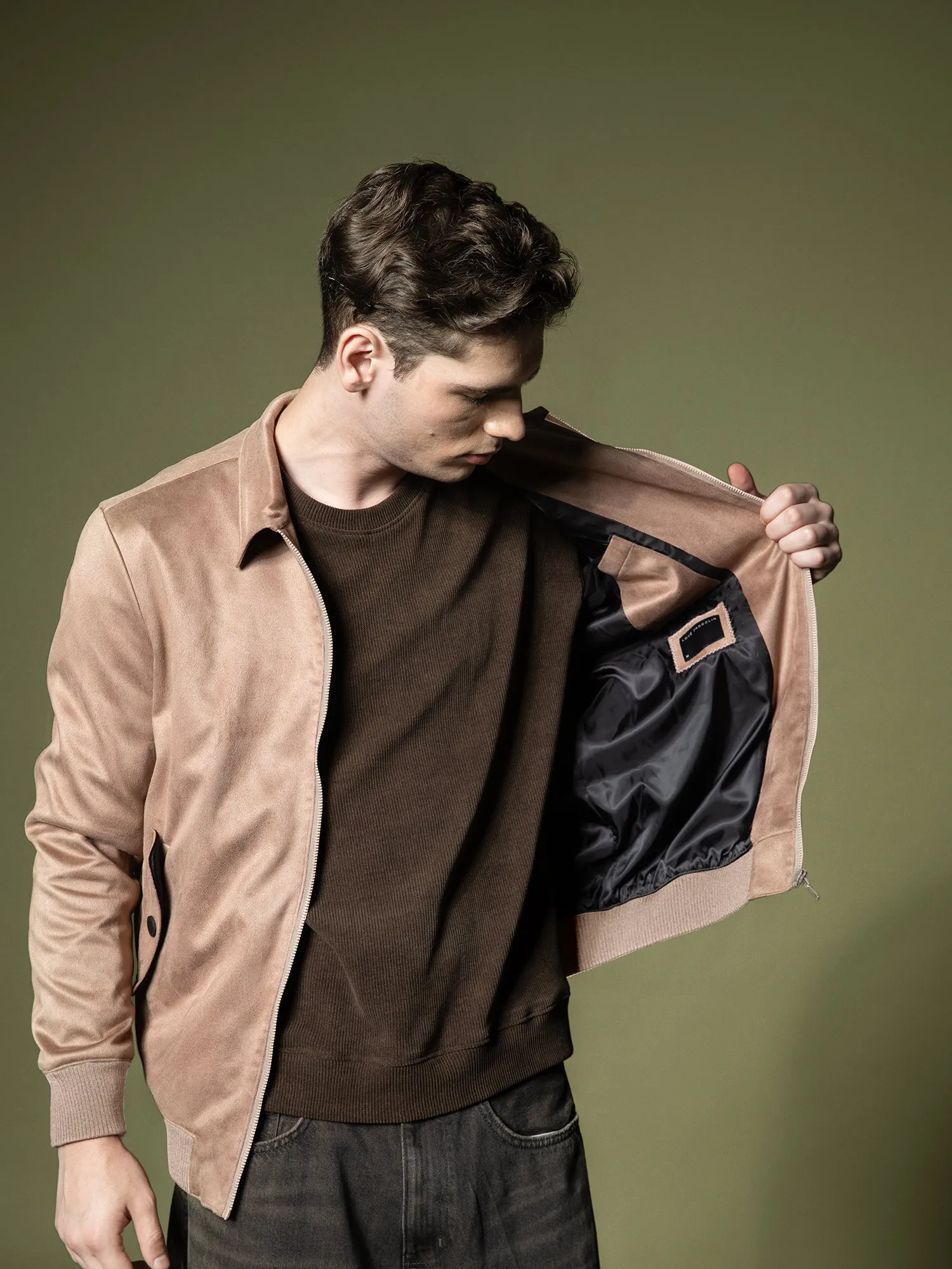 Suede Bomber