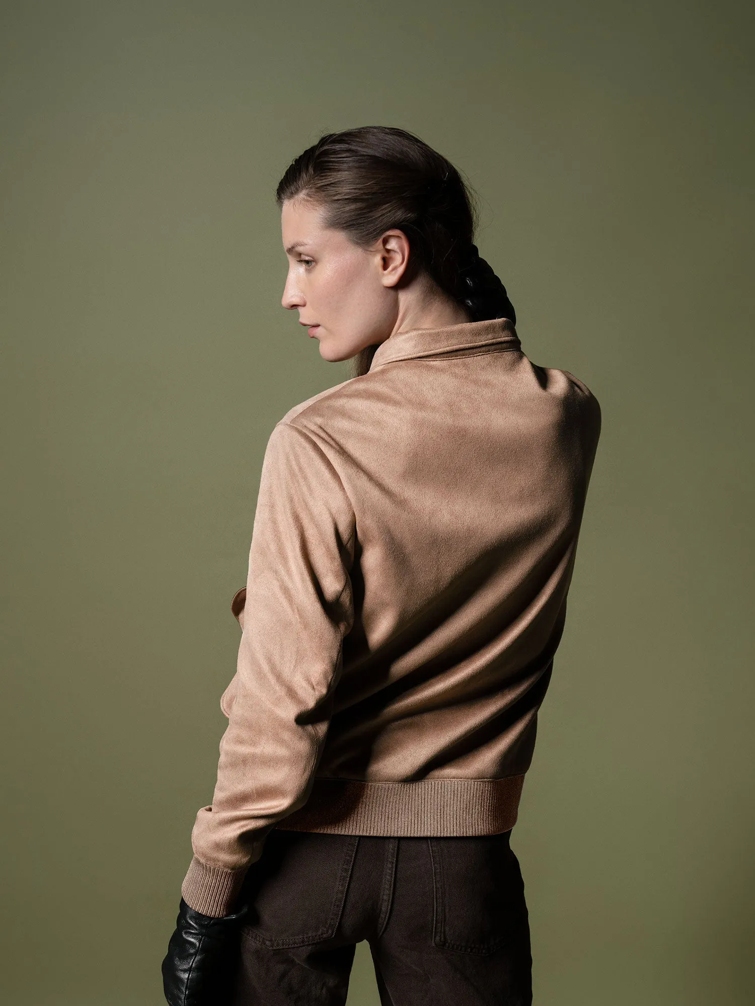 Suede Bomber