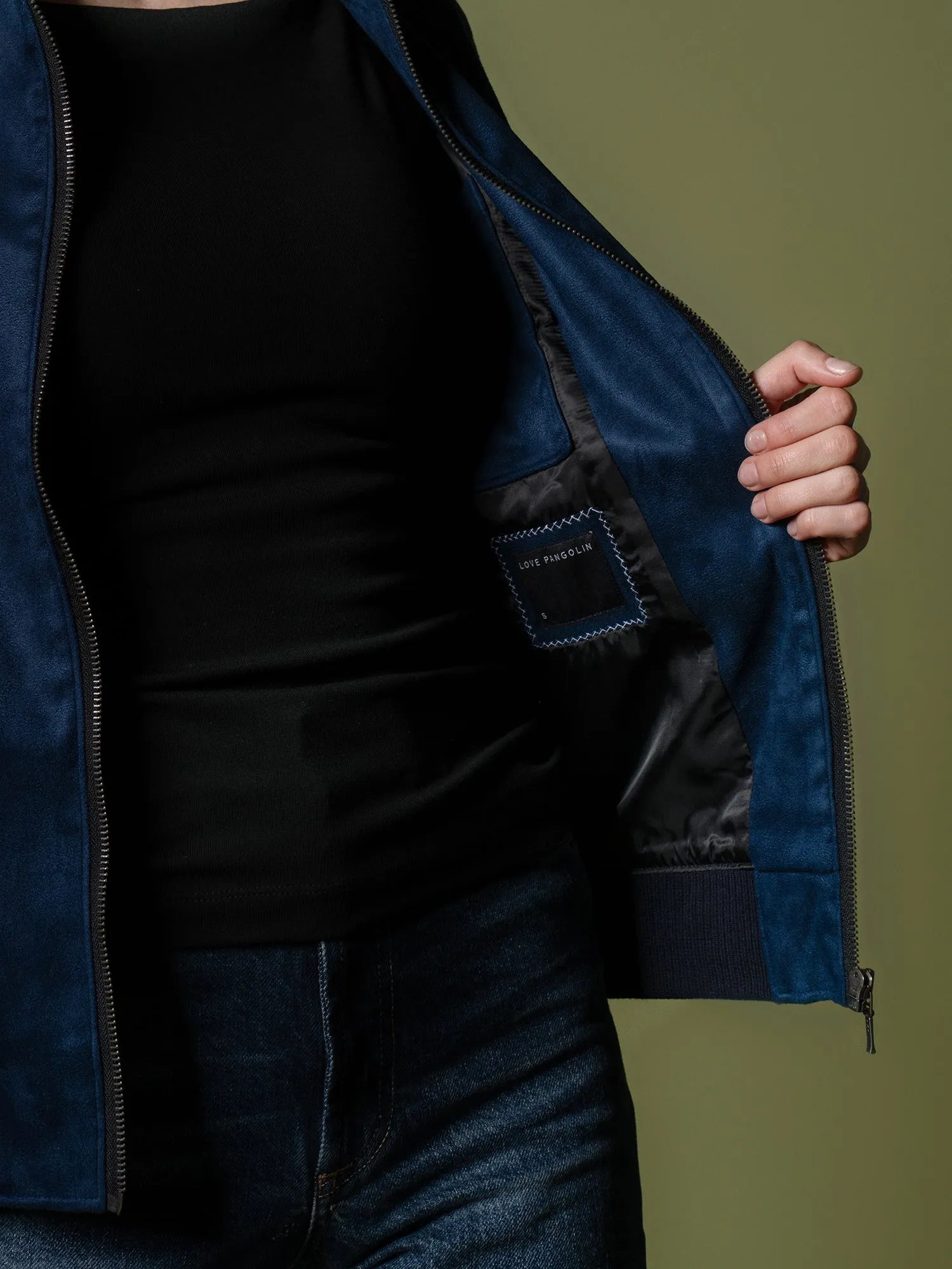 Suede Bomber