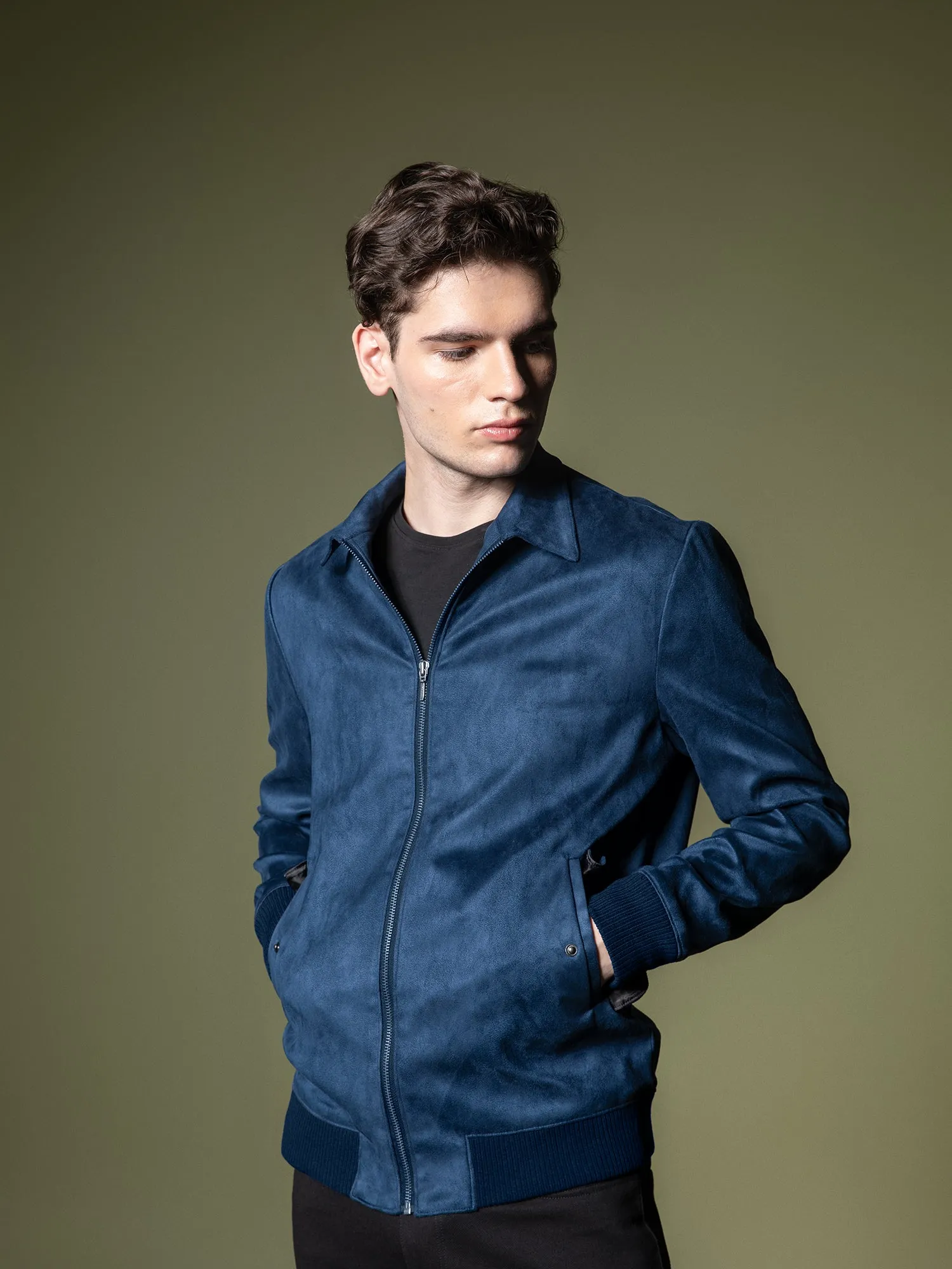 Suede Bomber