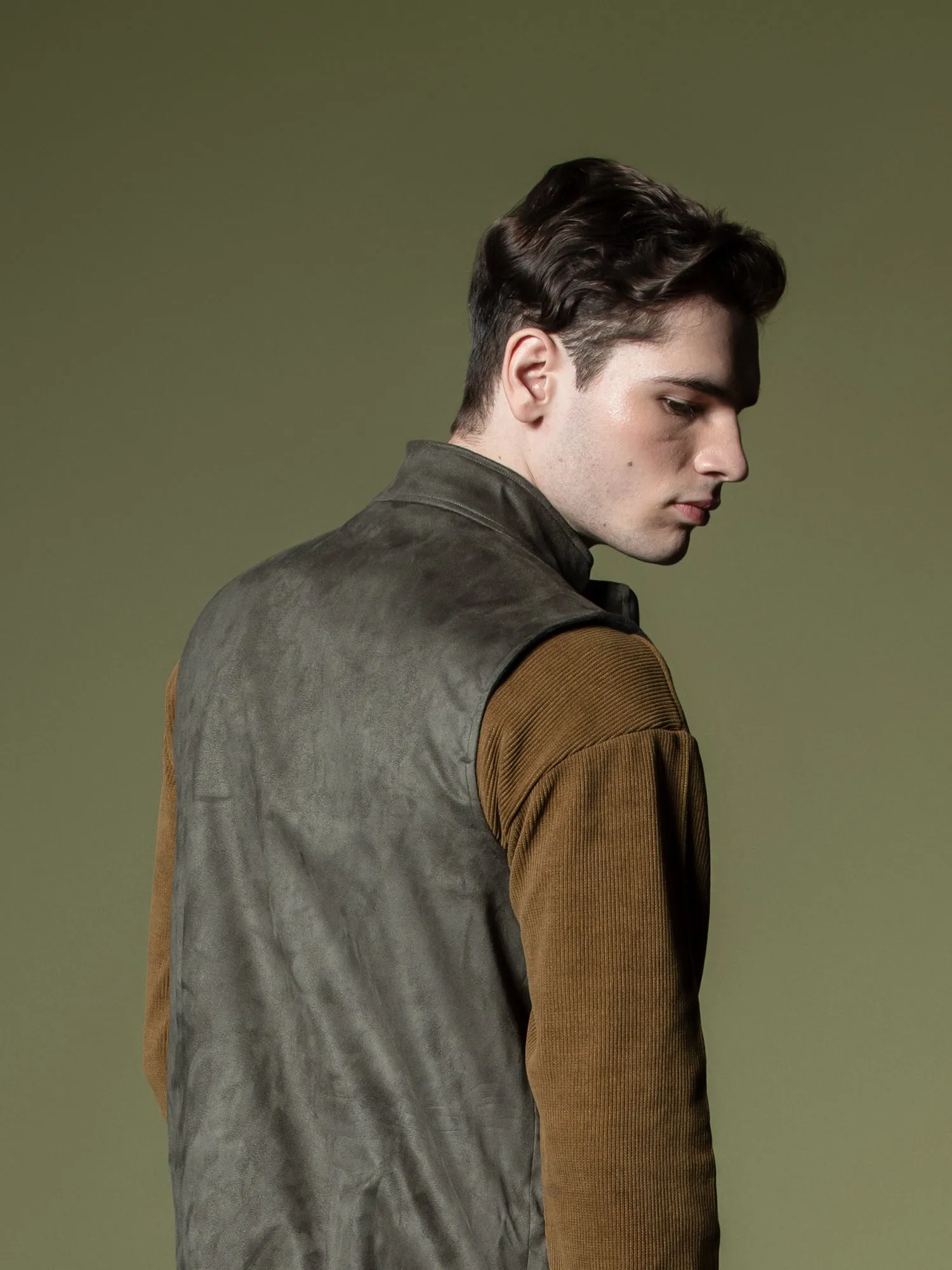 Suede Vest