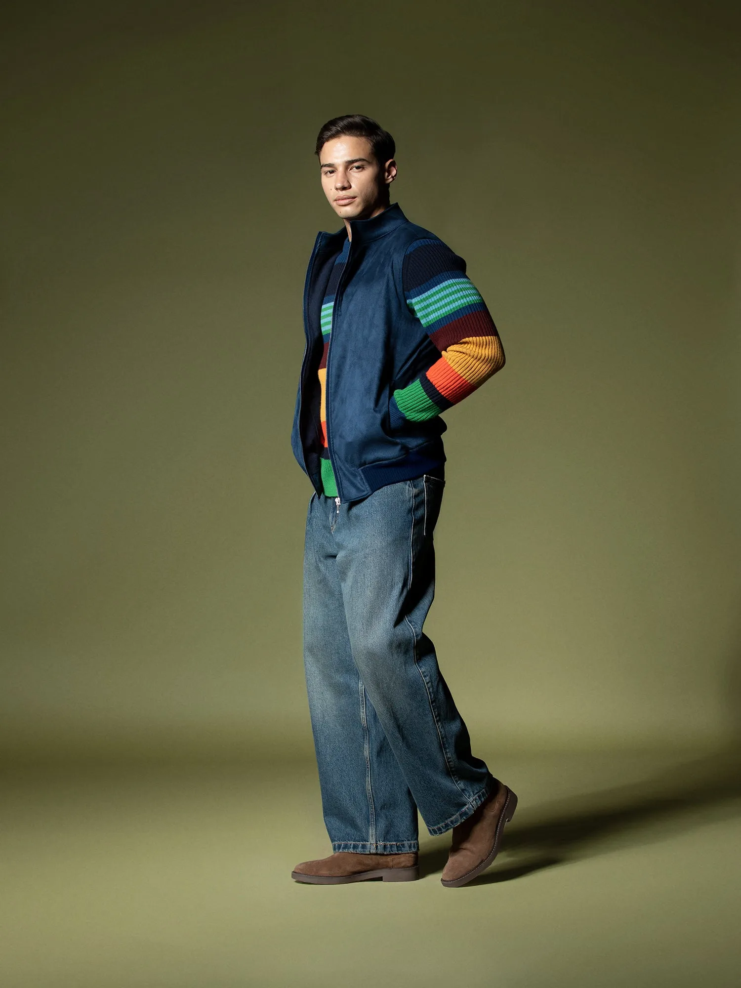 Suede Vest