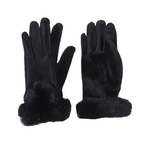 Sueded Sherpa Gloves