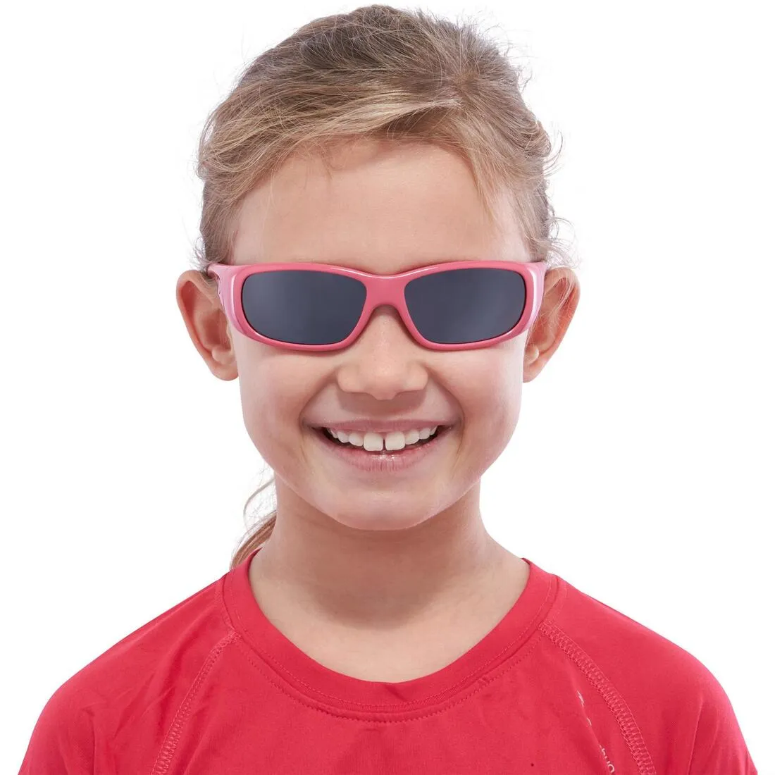 Teen 300 Kids' Hiking Sunglasses Ages 7-9 Category 4 - Pink