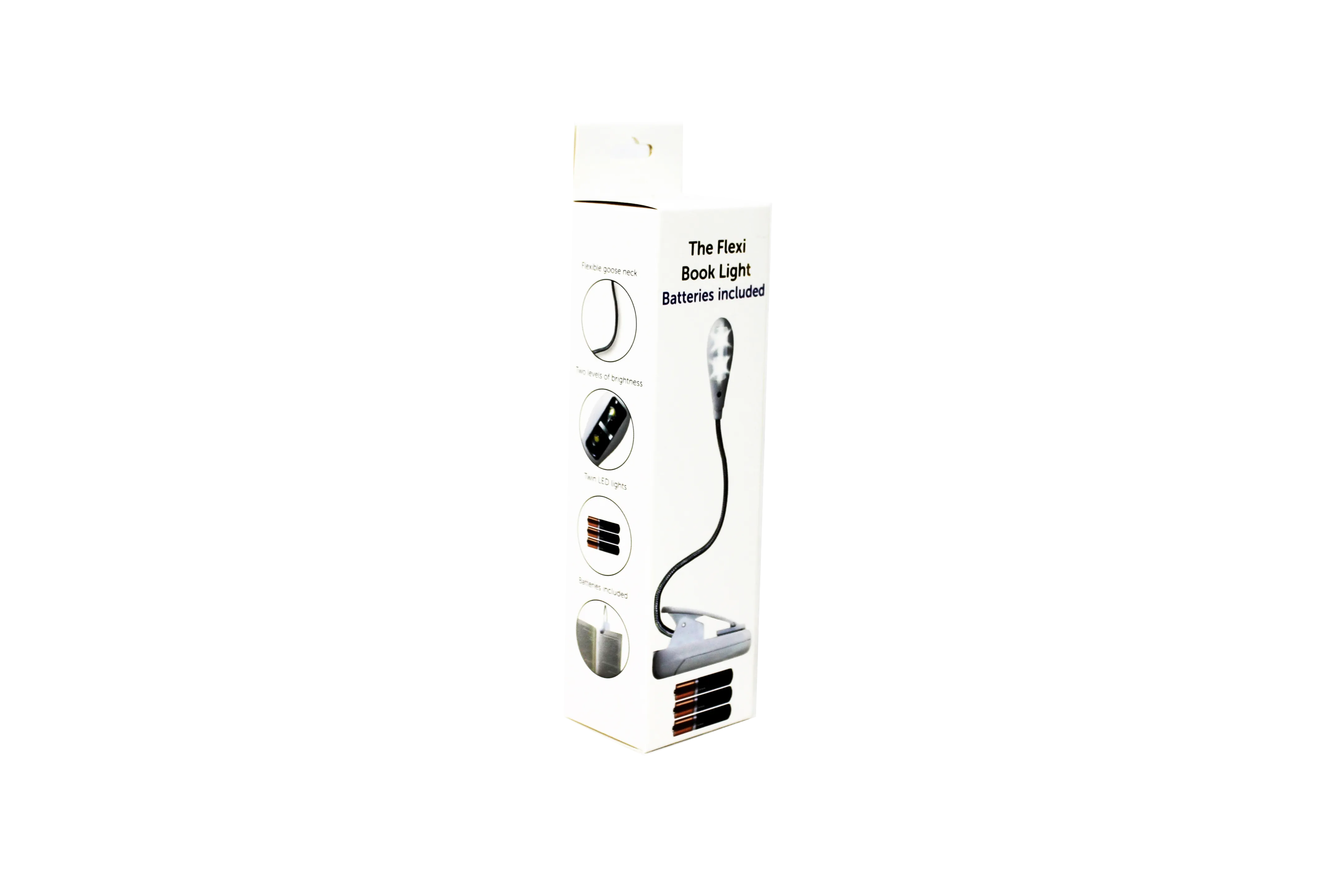 The Flexi Book Light Battery - White