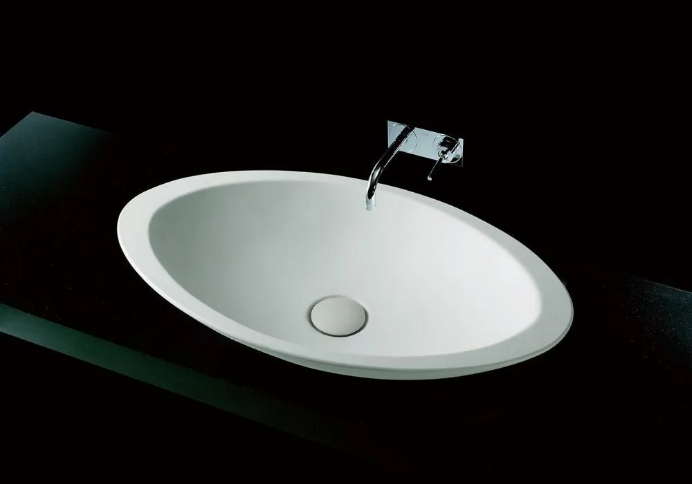 Toka Lite Oval Benchtop With Fine Edges - 290mm - CSB06
