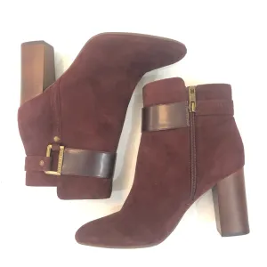 TOMMY HILFIGER Suede Durham Ankle Booties Size 9.5 NWOT