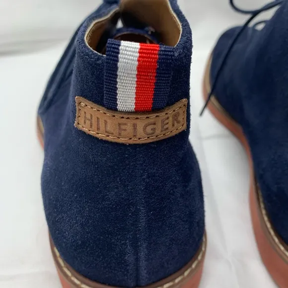 Tommy Hilfiger Suede Leather Chukka Boots Mens Botas (MB1)