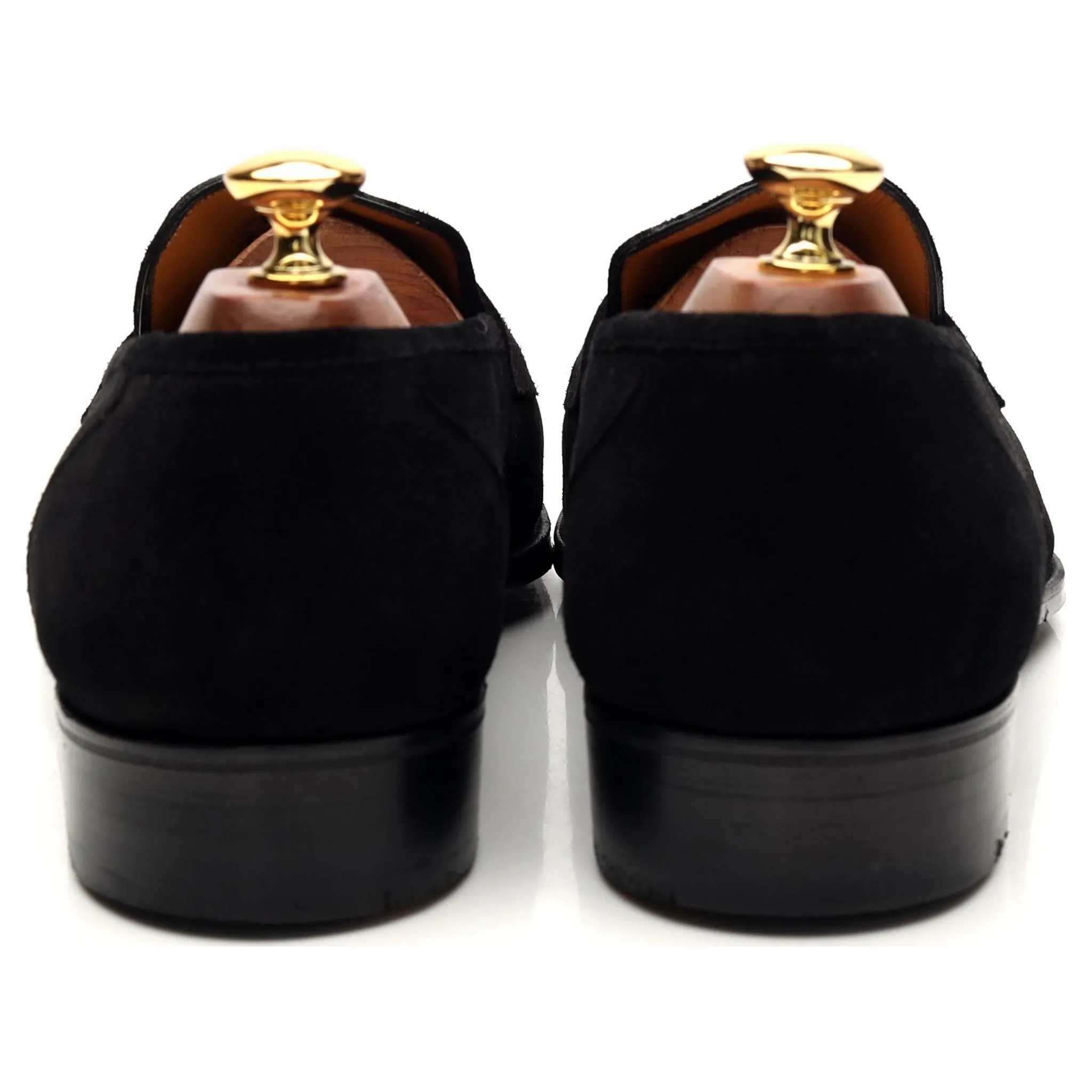 'Toulouse' Black Suede Loafer UK 9.5 E