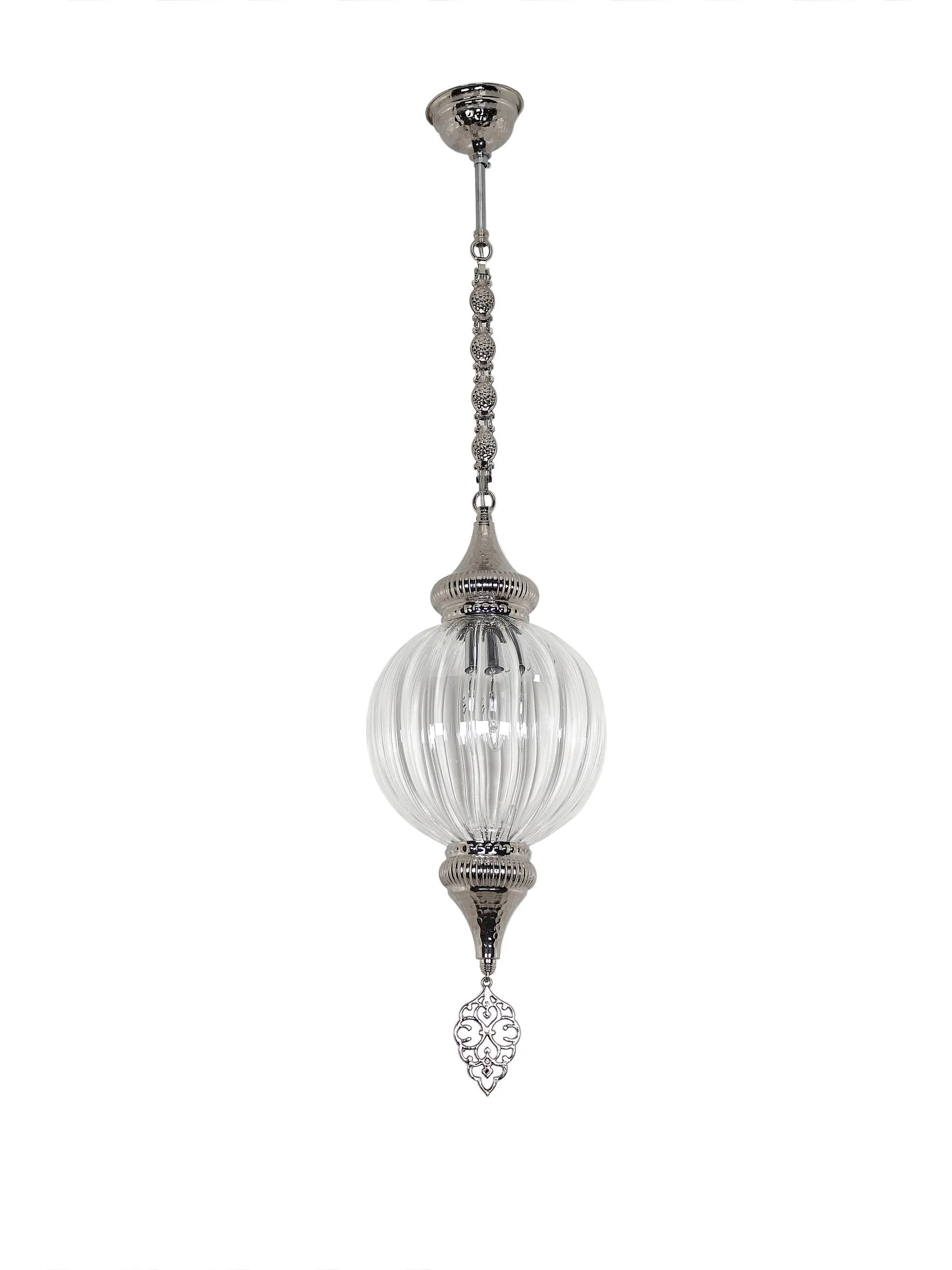 Trasparent Pyrex Glass Lantern Lamp