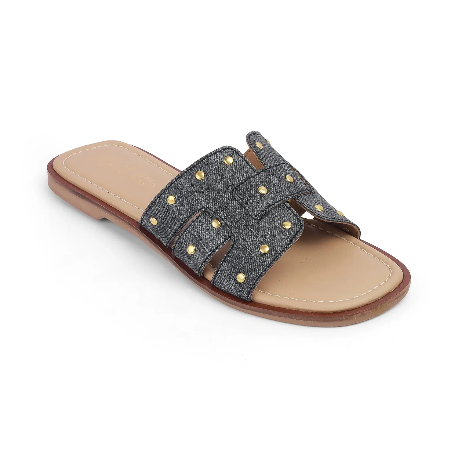 Tresmode Aen Black Women's Casual Flats