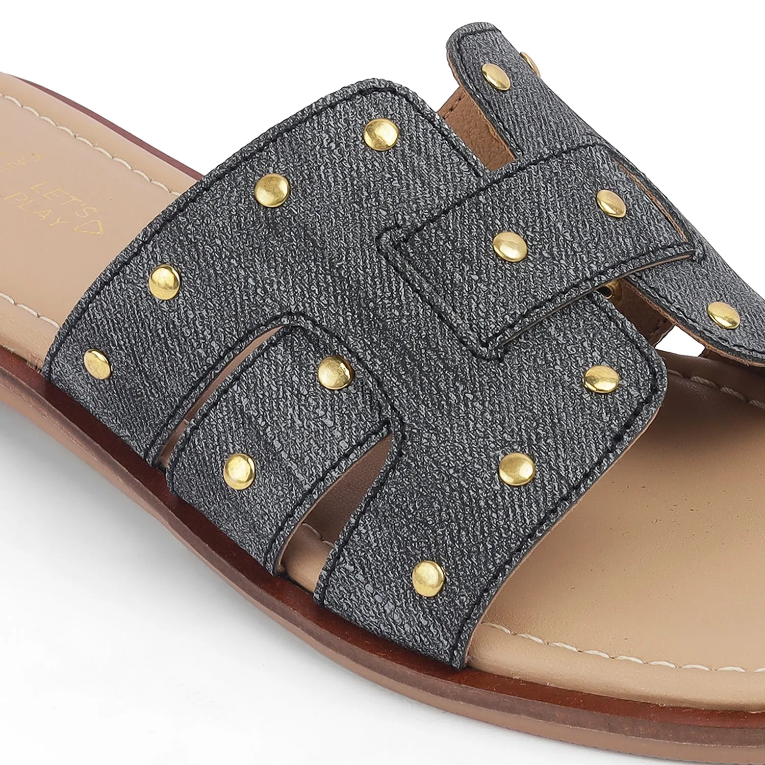 Tresmode Aen Black Women's Casual Flats