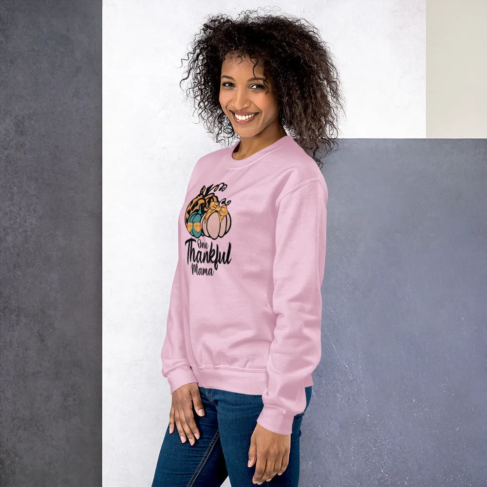 Unisex Sweatshirt, playful sweatshirt Fall Pumpkin, Thankful Mom T Shirt
