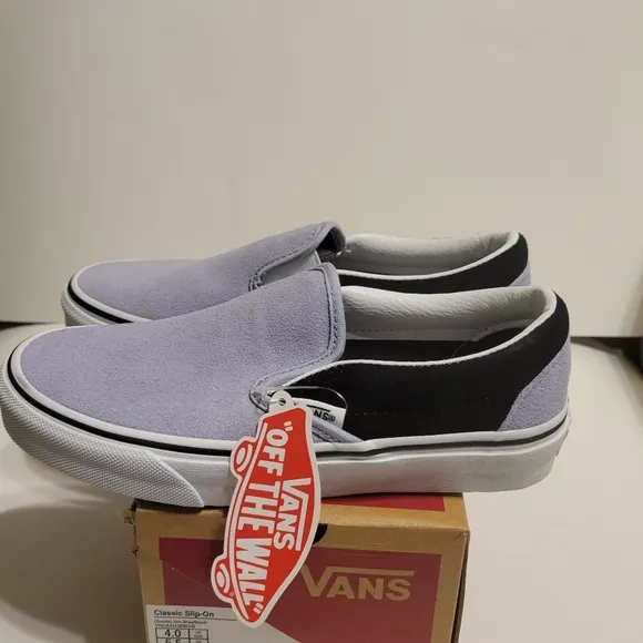 Van's SUEDE SLIP-ON Kids 4.0