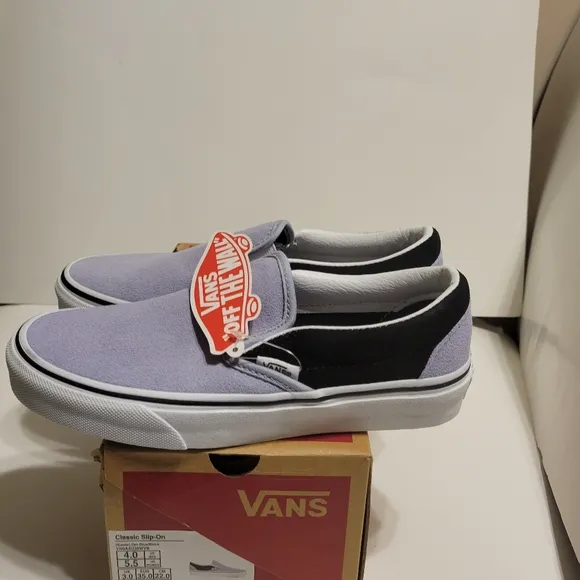 Van's SUEDE SLIP-ON Kids 4.0