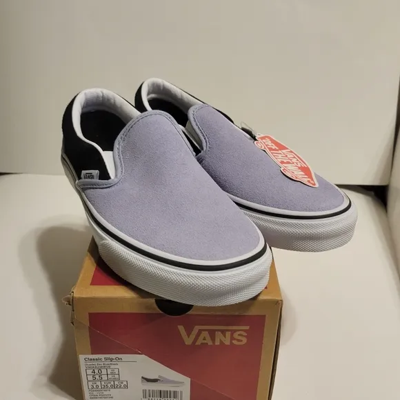 Van's SUEDE SLIP-ON Kids 4.0