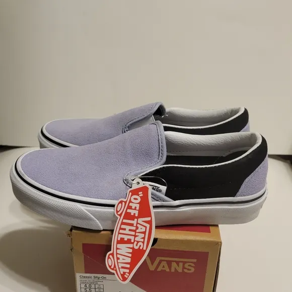 Van's SUEDE SLIP-ON Kids 4.0