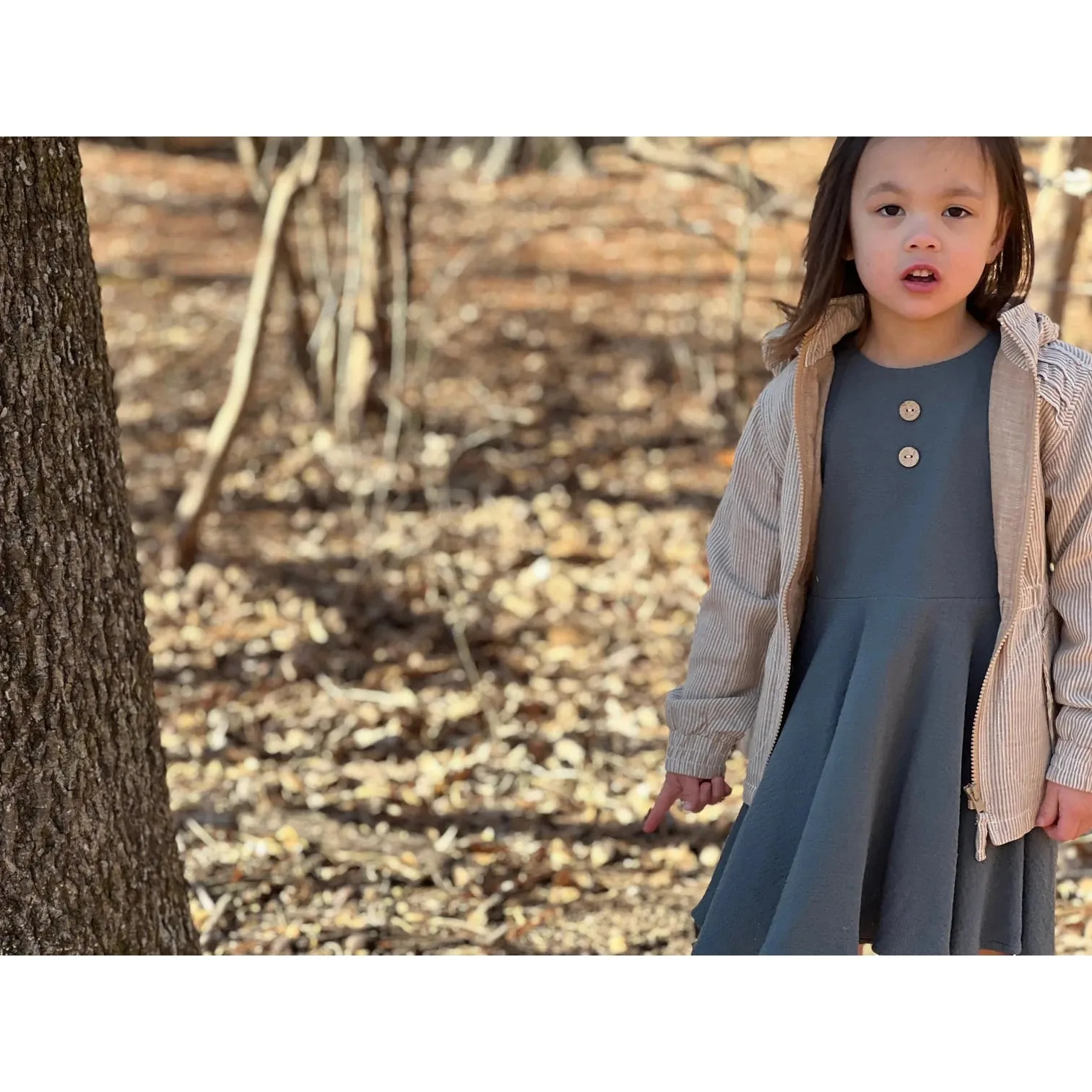Vignette Green Lillian Dress
