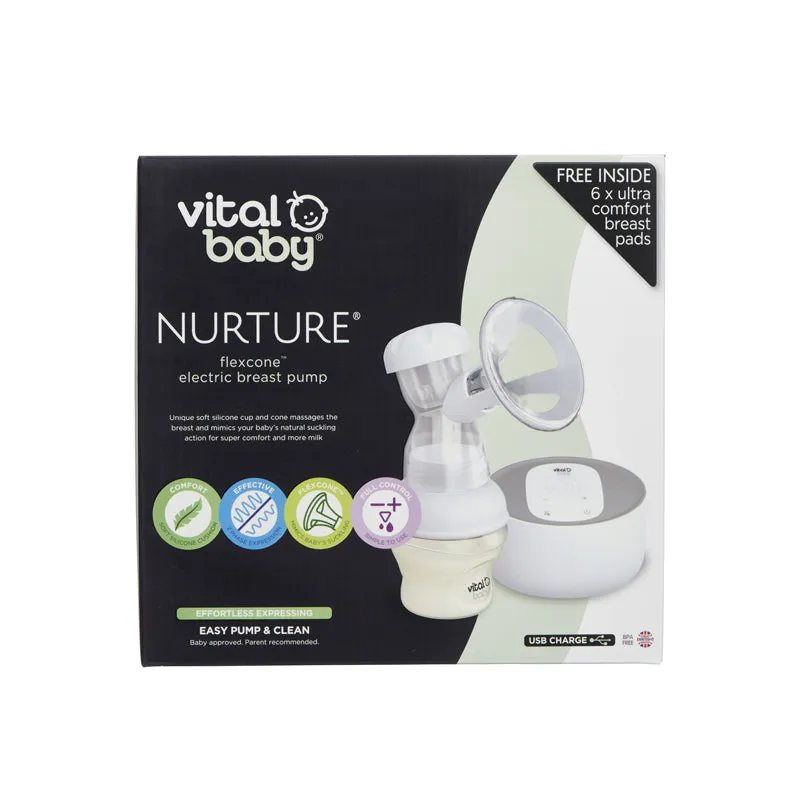 Vital Baby NURTURE Flexcone Electric Breast Pump