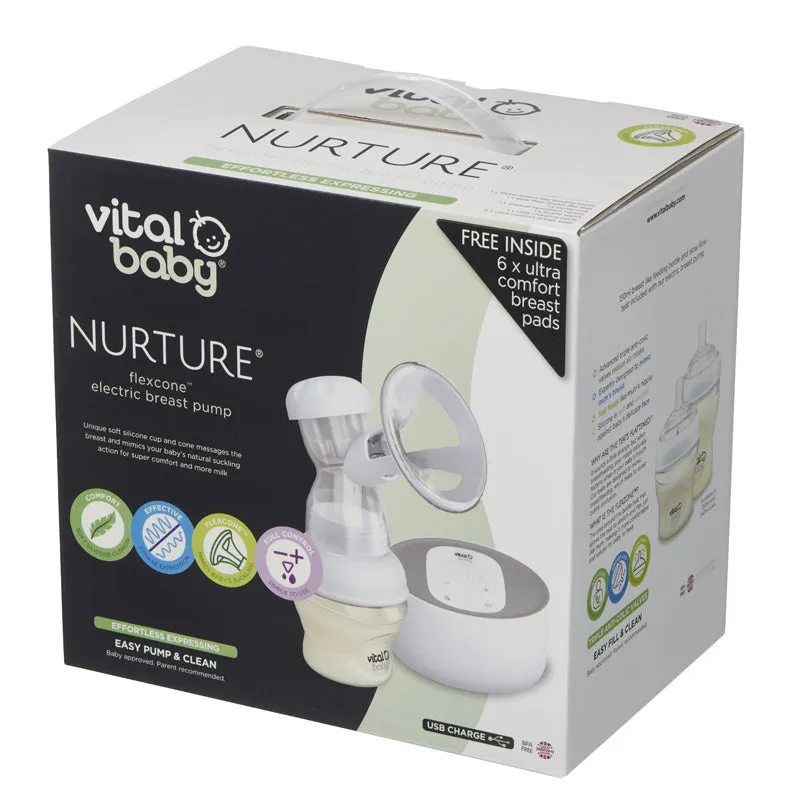 Vital Baby NURTURE Flexcone Electric Breast Pump