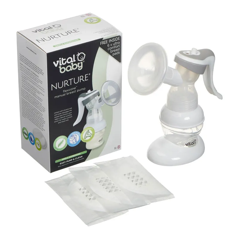 Vital Baby NURTURE Flexcone Manual Breast Pump