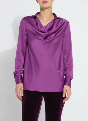Wallis Draped Cowl Neck Top