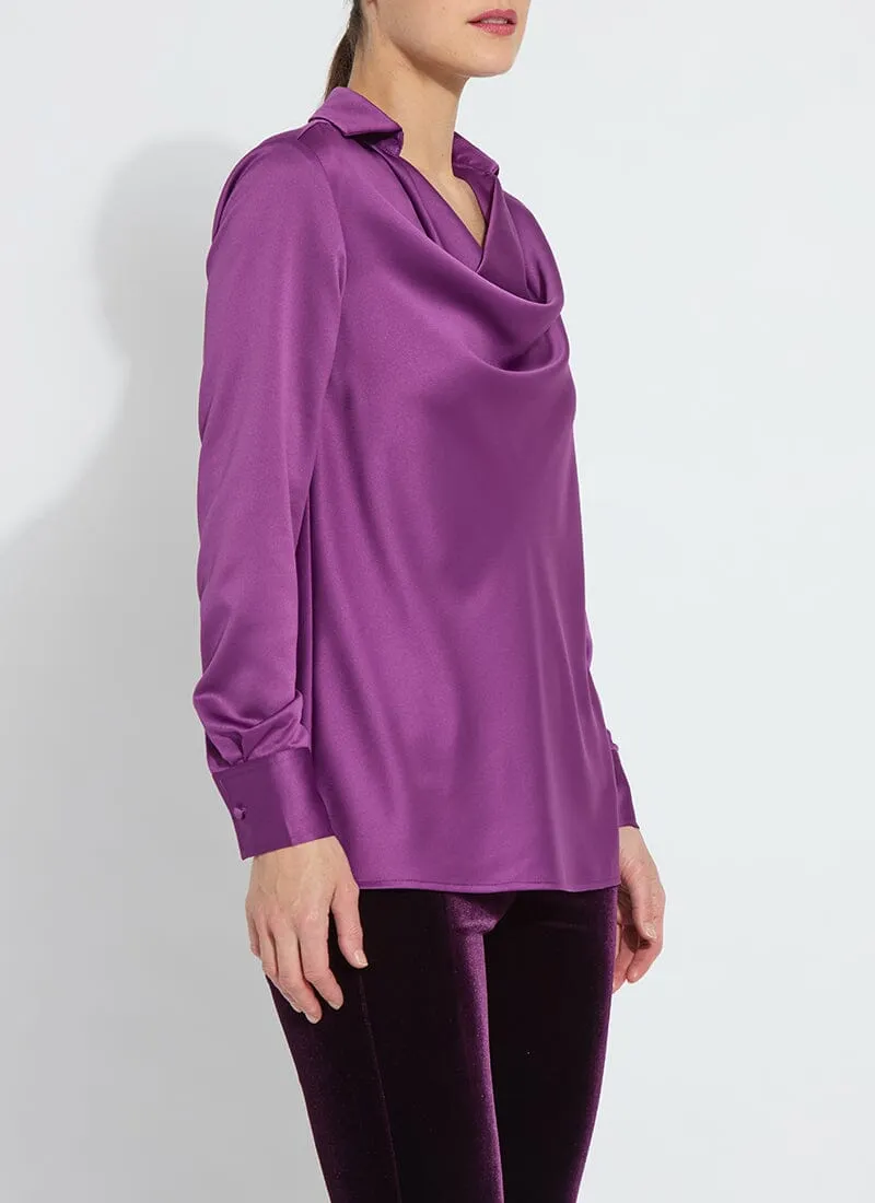 Wallis Draped Cowl Neck Top
