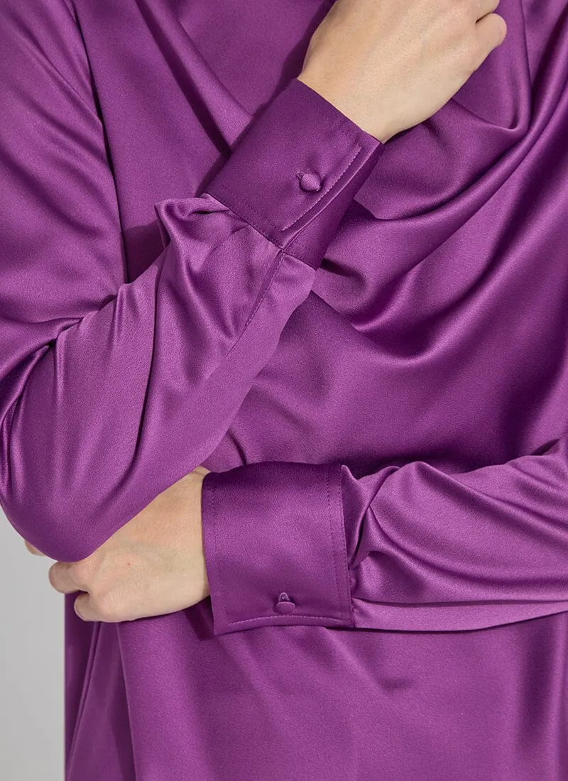Wallis Draped Cowl Neck Top