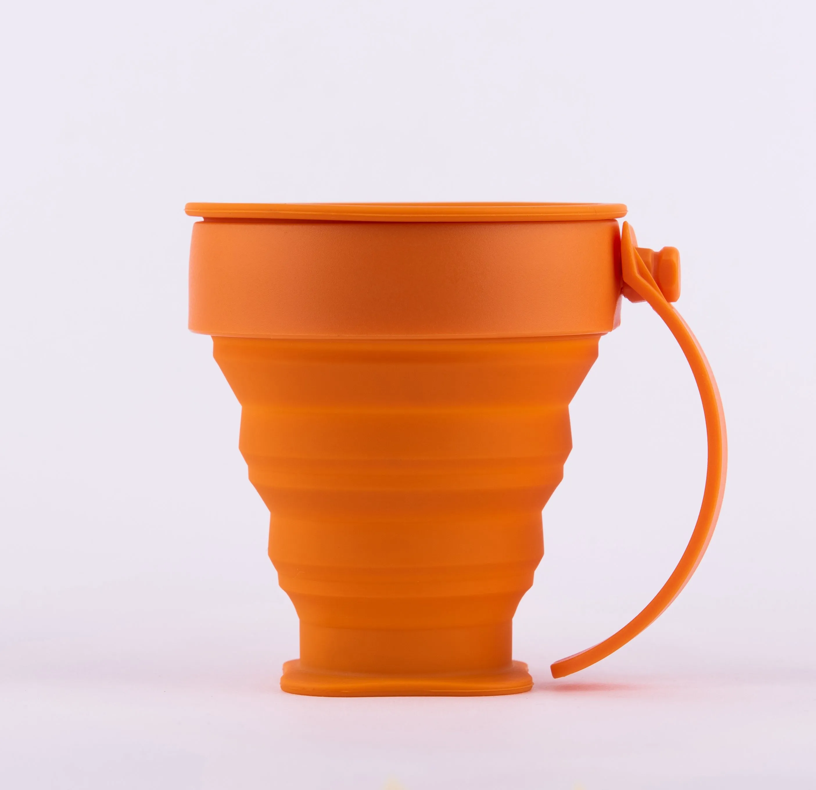 WEMUG On-the-go Foldable Sili Cup with reusable Tyvek bag
