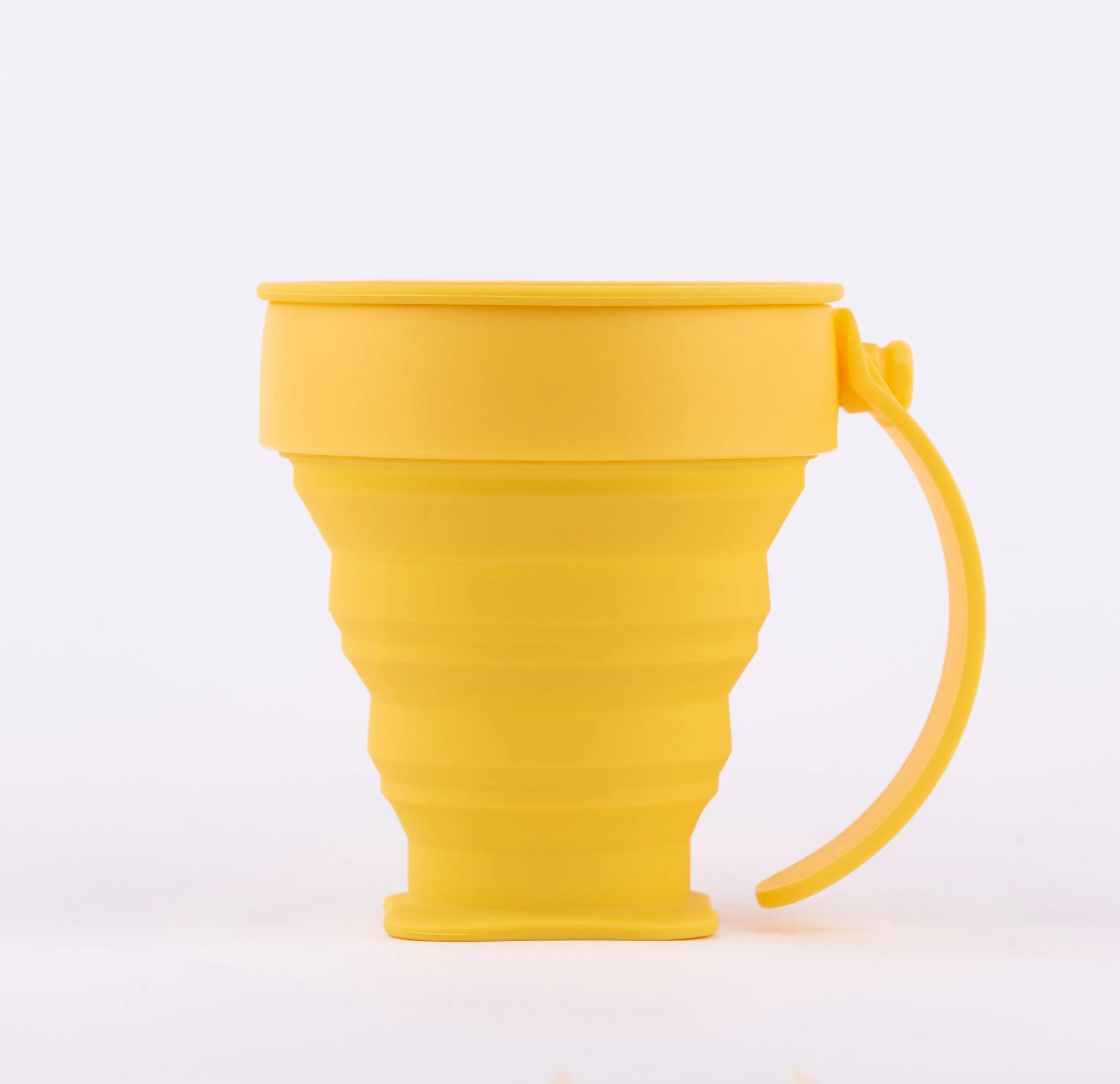 WEMUG On-the-go Foldable Sili Cup with reusable Tyvek bag