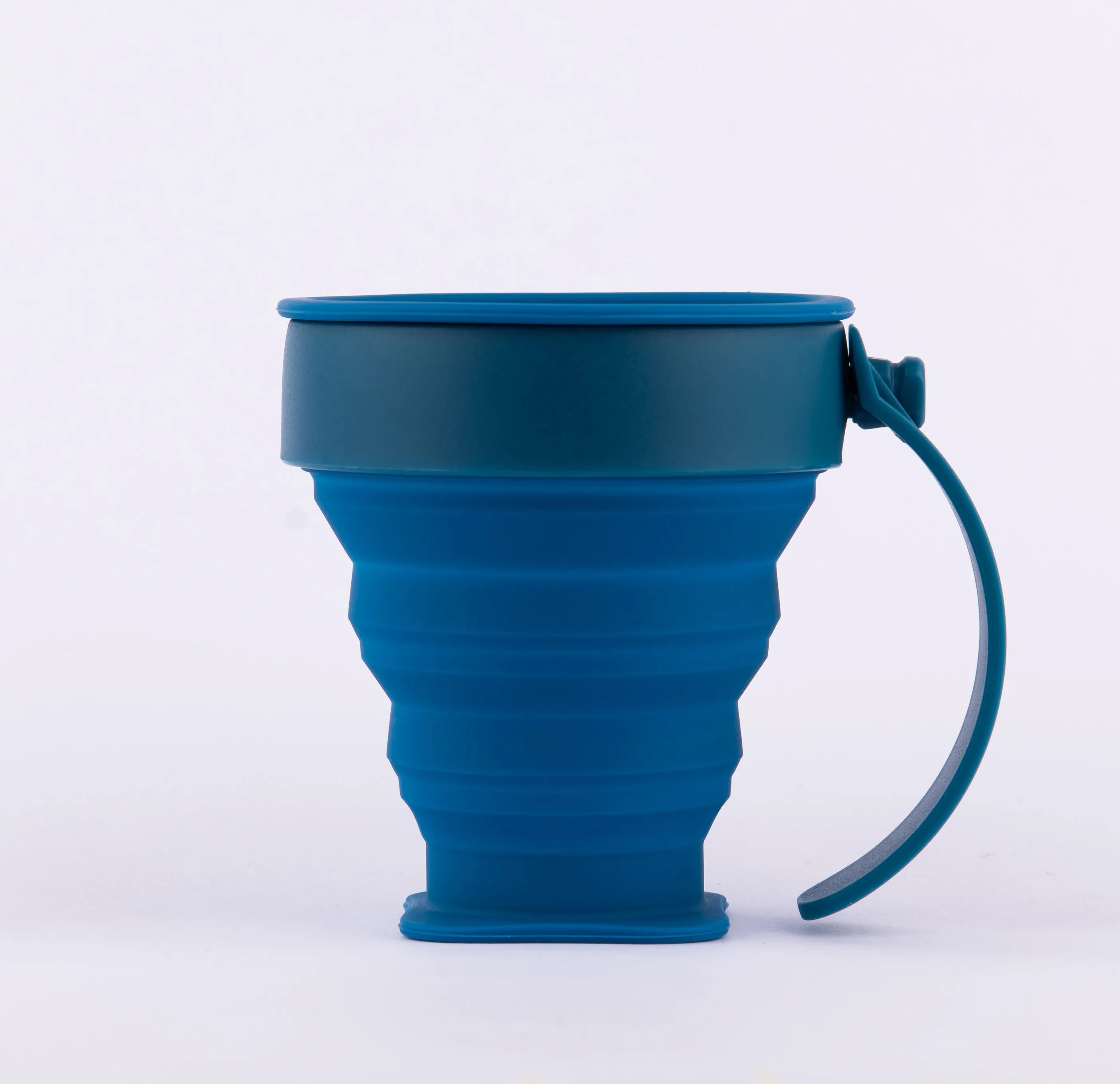WEMUG On-the-go Foldable Sili Cup with reusable Tyvek bag