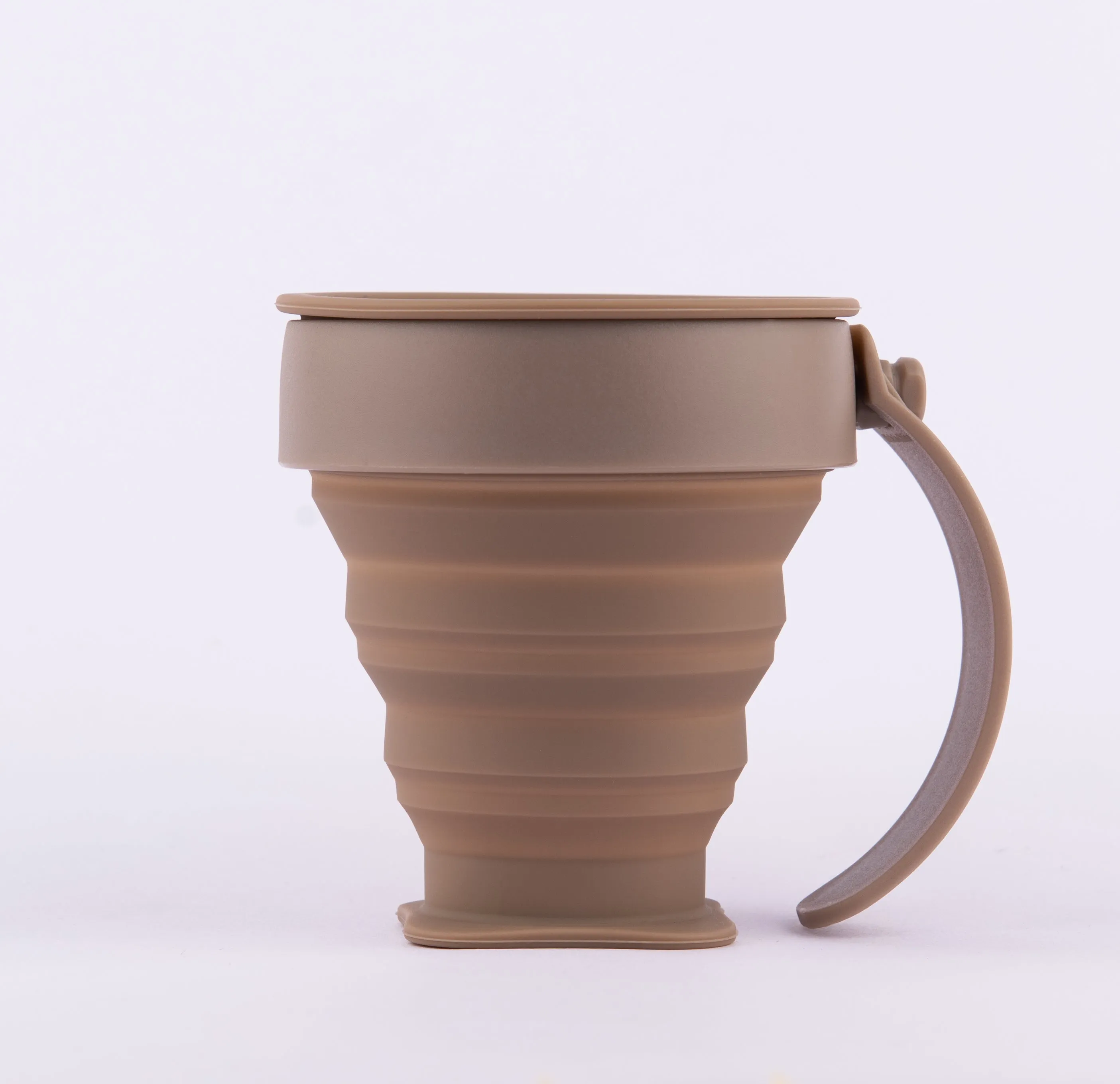 WEMUG On-the-go Foldable Sili Cup with reusable Tyvek bag