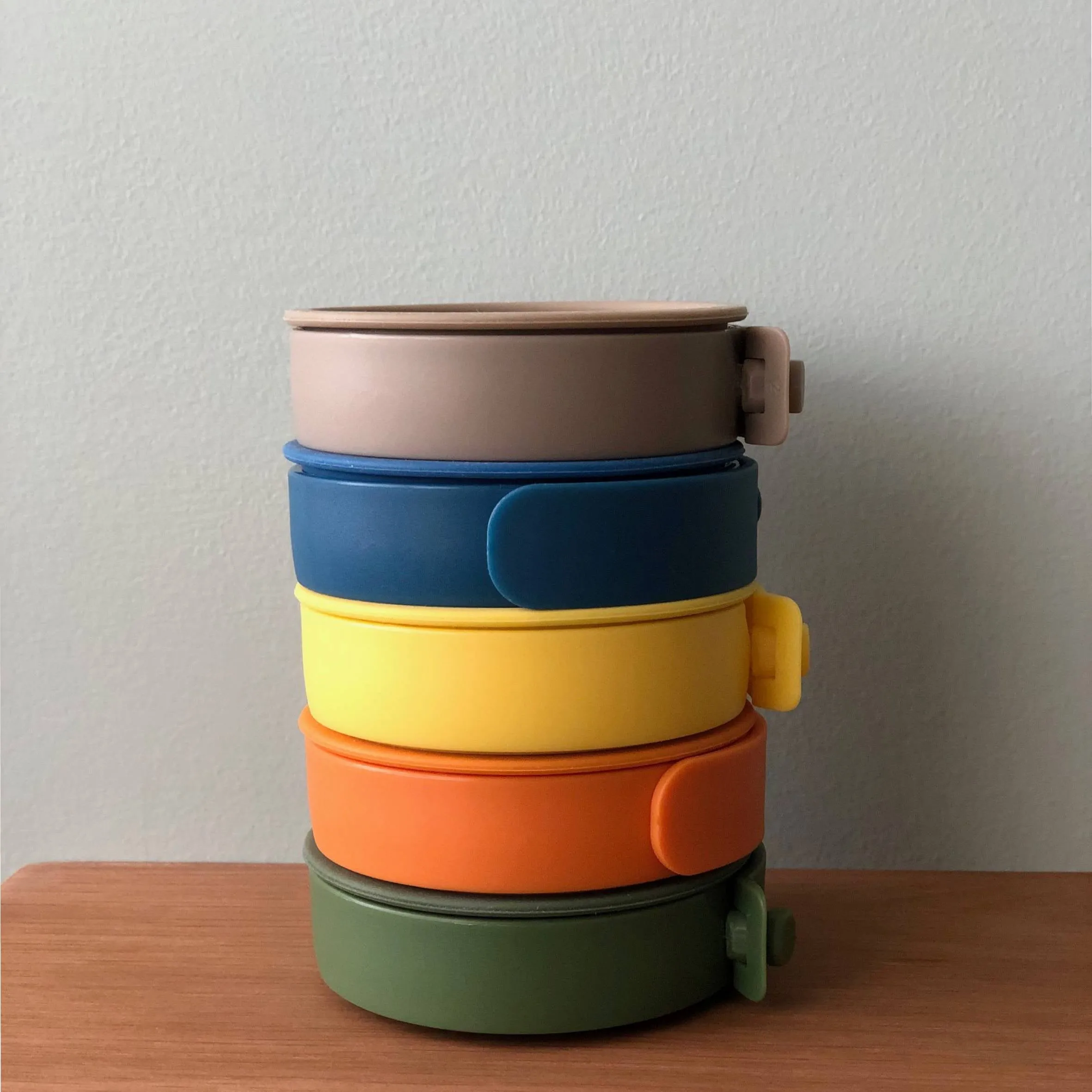 WEMUG On-the-go Foldable Sili Cup with reusable Tyvek bag