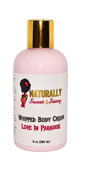 Whipped Body Cream Love in Paradise 9oz.
