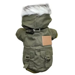 Winter Puppy Jacket With Hoodie