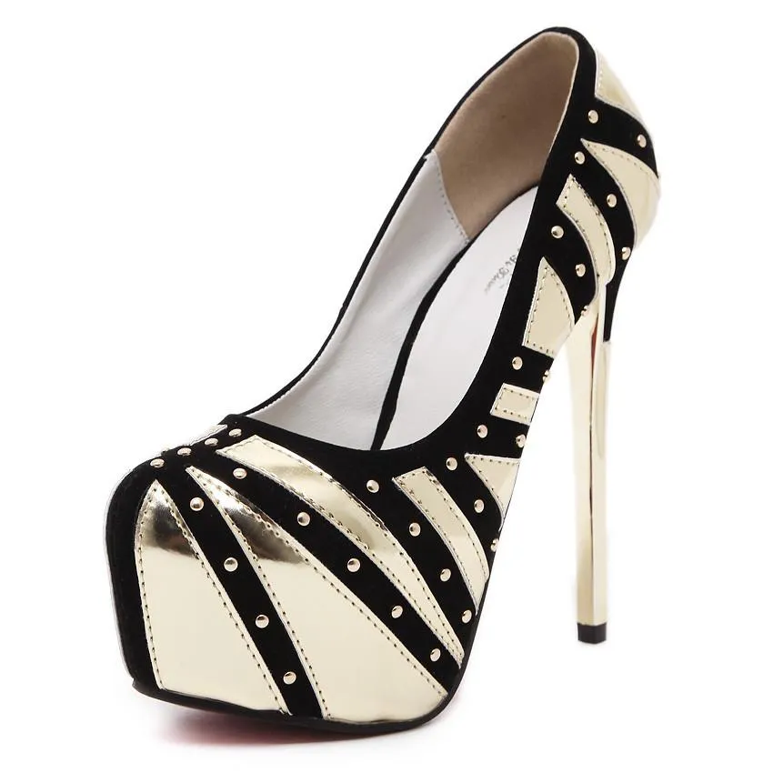 Women's Sexy Rivet Platforms