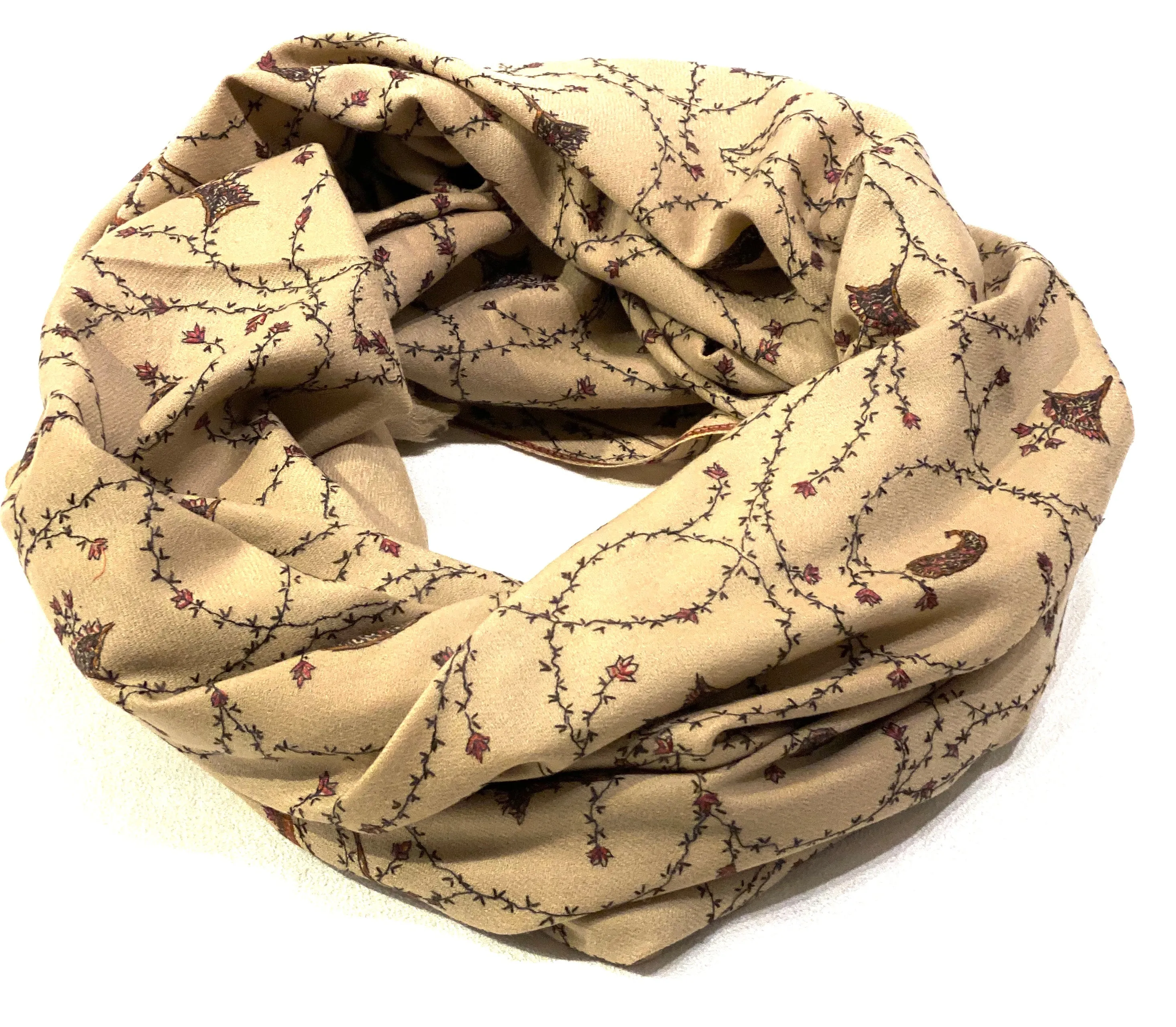 WOVEN CASHMERE SHAWL