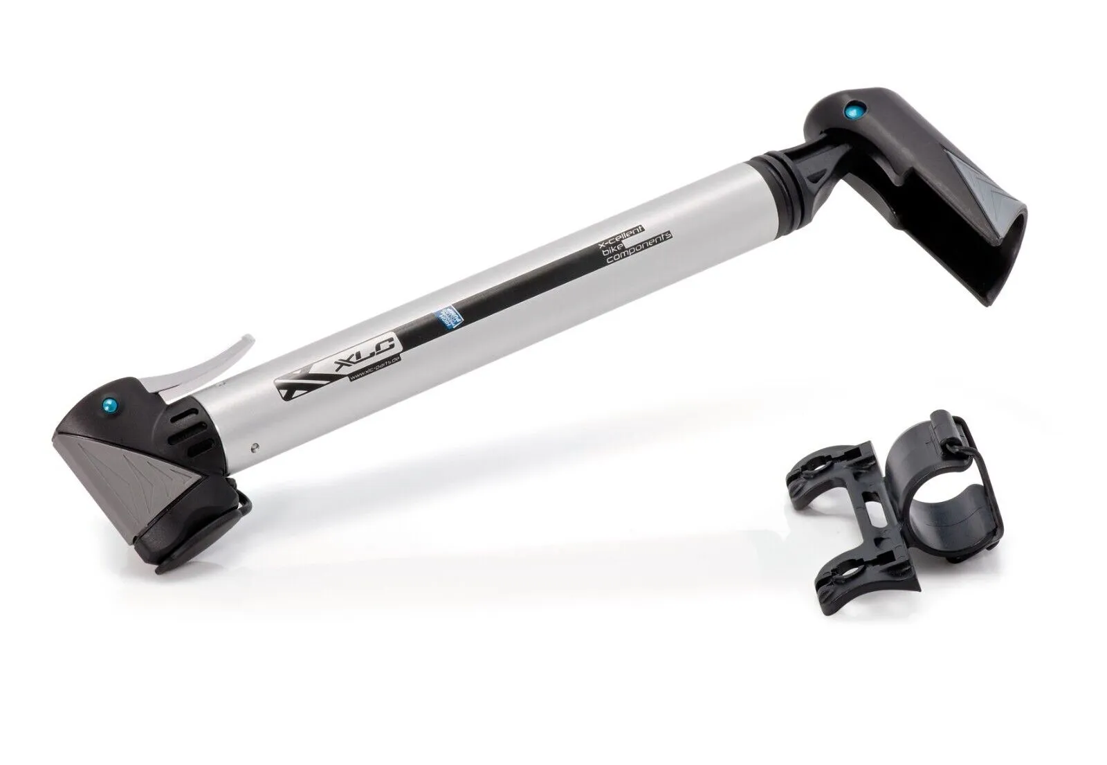 XLC PU-M01 Alpha Dual Head Mini Pump - Silver