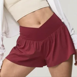 XXS,XS,S,M,L: Aerie Crossover Flowy Stretch Shorts