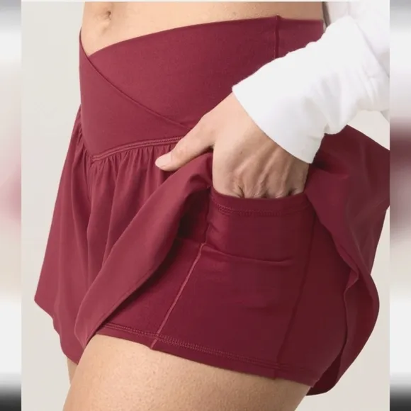 XXS,XS,S,M,L: Aerie Crossover Flowy Stretch Shorts