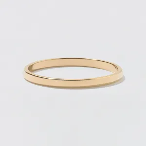 Yellow Gold Classic Wedding Band - Polished 1.5mm